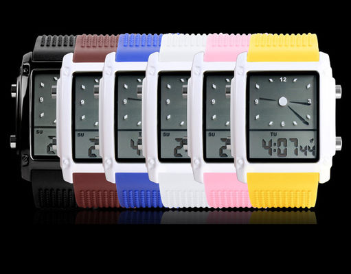 Waterdicht LCD Analoog Horloge